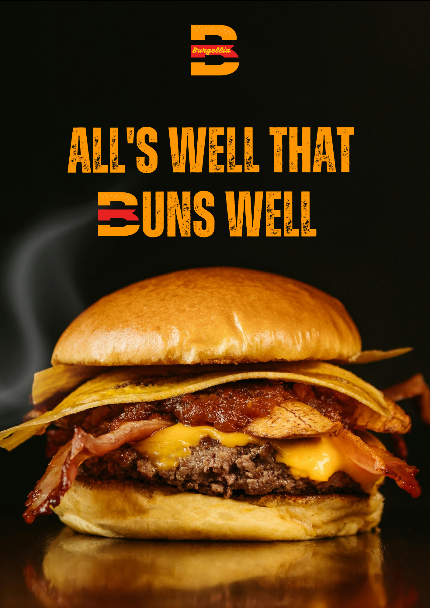 Burger menu presentation
